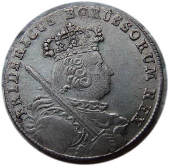 Ort 1755 Fryderyk II Wielki Wrocław