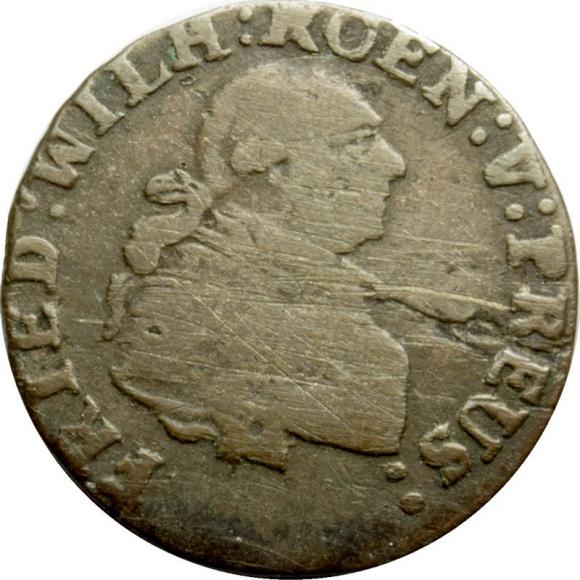 1 krajcar 1797 Fryderyk Wilhelm II Wrocław