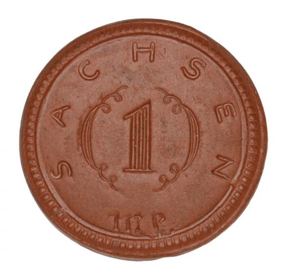 1 marka 1921 Miśnia Saksonia