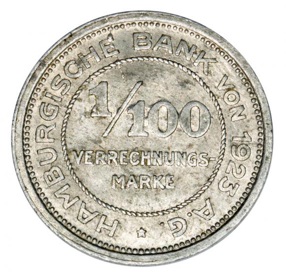 1/100 verrechnungsmarke Hamburg