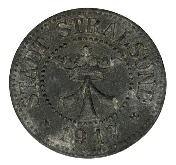 10 fenigów 1917 Strzałów / Stralsund