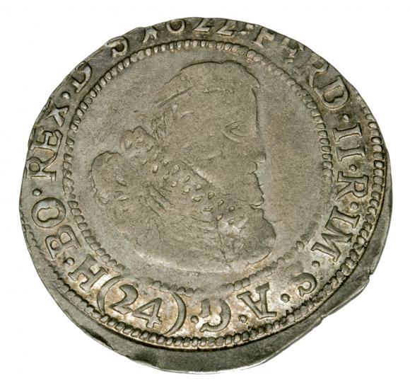 24 krajcary 1622 Ferdynand II Habsburg Głogów Głogów