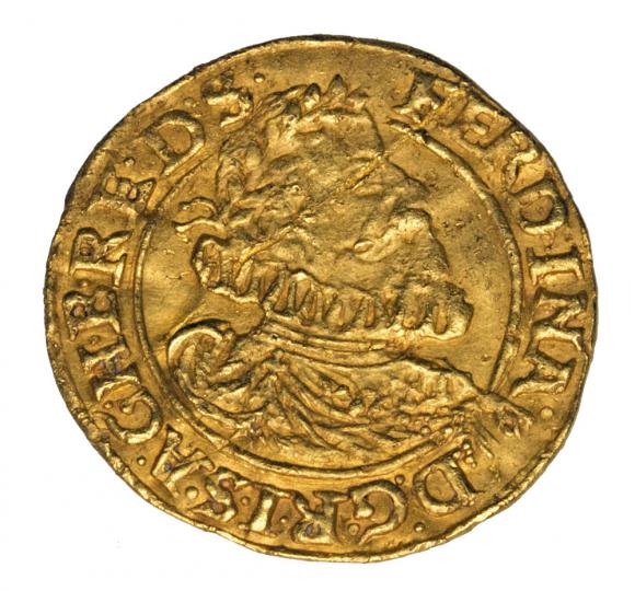 1/2 dukata 1622 Ferdynand II Habsburg Wrocław