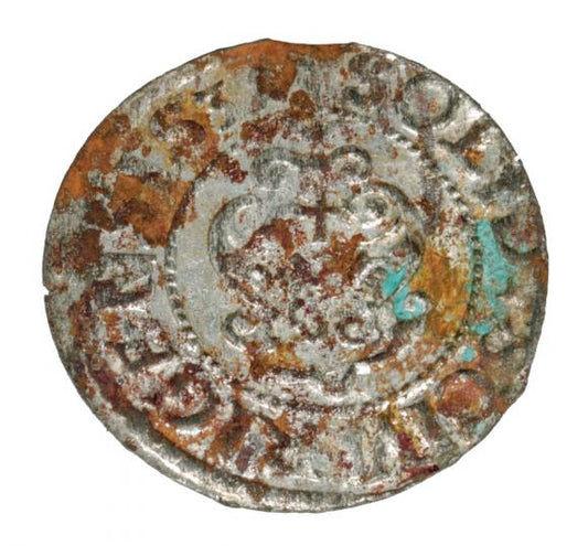 Szeląg 1631 Gustaw Adolf Ryga