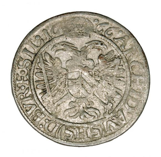 3 krajcary 1669 Leopold I Habsburg Śląsk Wrocław