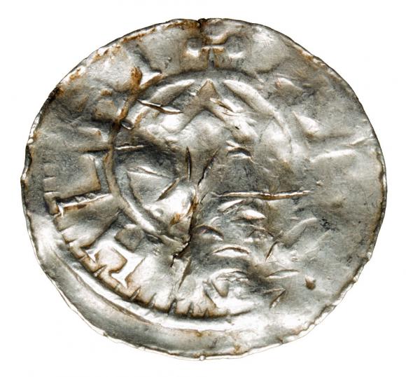 Denar 982-1003 Otto III Niemcy Goslar