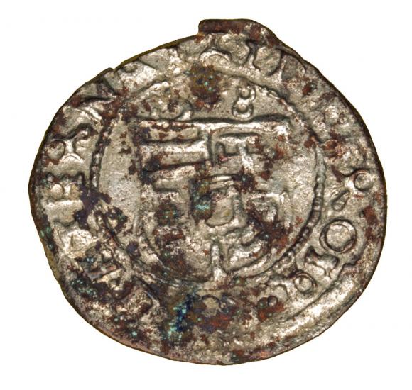 Denar 1568 Maksymilian II Habsburg Węgry Kremnica