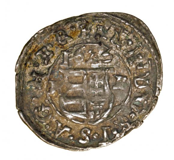 Denar 1626 Ferdynand II Habsburg Węgry Kremnica