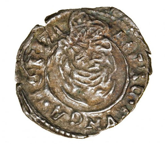 Denar 1637 Ferdynand II Habsburg Węgry Kremnica