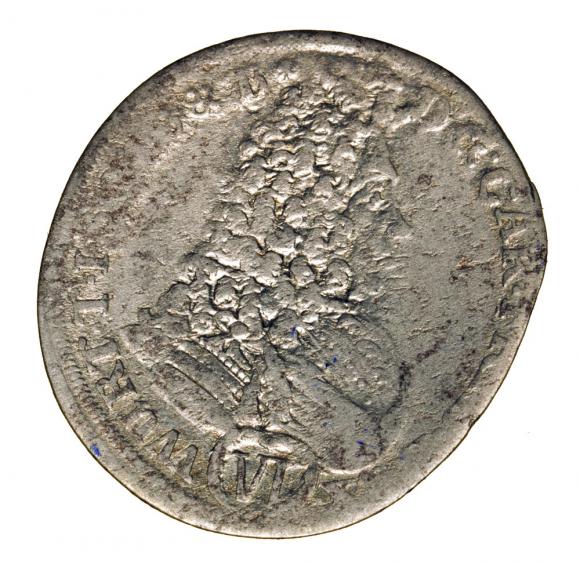 6 krajcarów 1715 Karol Fryderyk Wirtemberski Księstwo Oleśnickie Oleśnica