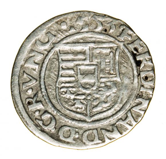 Denar 1553 Ferdynand I Habsburg Węgry Kremnica