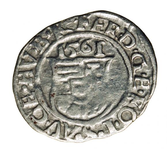 Denar 1561 Ferdynand I Habsburg Węgry Kremnica