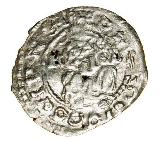 Denar 1606 Rudolf II Habsburg Węgry Kremnica