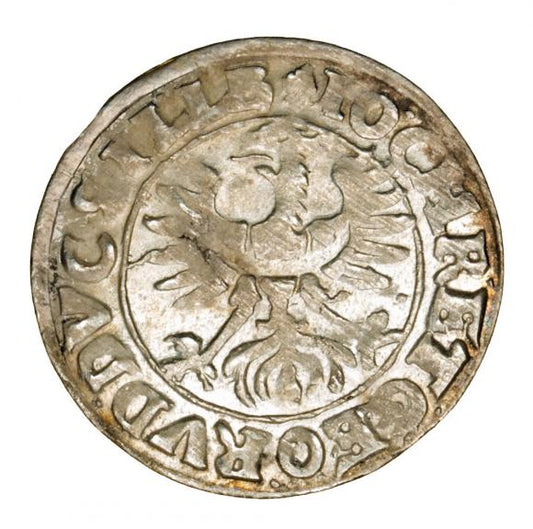 3 krajcary 1619 Jan Krystian Jerzy Rudolf Księstwo Brzesko-Legnicko-Wołowskie Złoty Stok