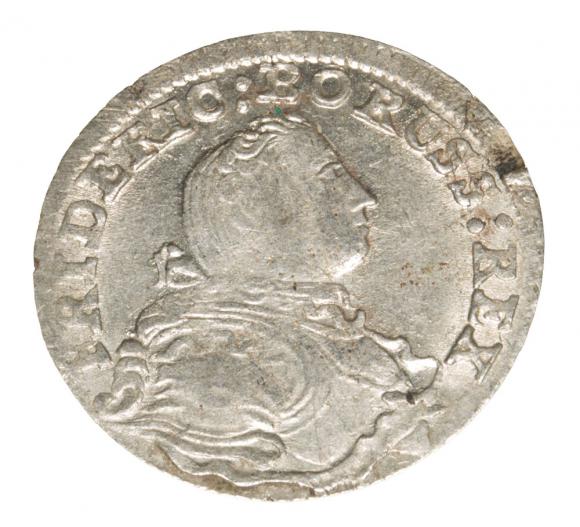 3 krajcary 1754 Fryderyk II Wielki Prusy Wrocław