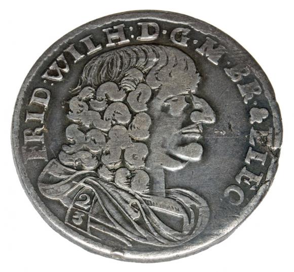 2/3 talara 1676 Fryderyk Wilhelm Prusy Minden