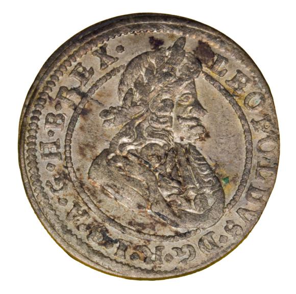 1 krajcar 1699 Leopold I Habsburg Śląsk Brzeg