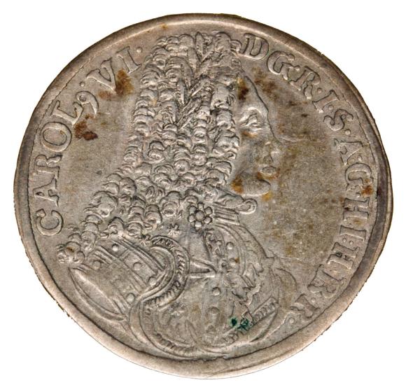 6 krajcarów 1715 Karol VI Habsburg Śląsk Wrocław