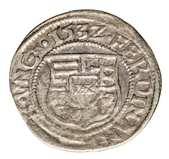 Denar 1532 Ferdynand I Habsburg Węgry Kremnica