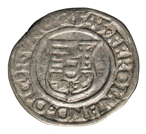 Denar 1543 Ferdynand I Habsburg Węgry Kremnica