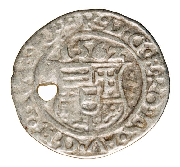 Denar 1562 Ferdynand I Habsburg Węgry Kremnica