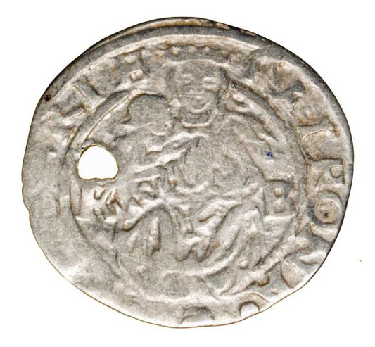 Denar 1562 Ferdynand I Habsburg Węgry Kremnica