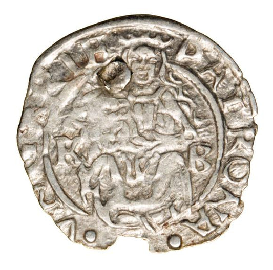 Denar 1564 Ferdynand I Habsburg Węgry Kremnica