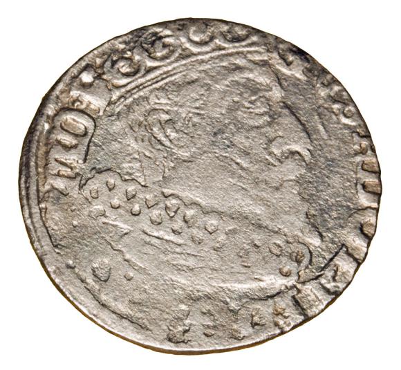 Trojak 1632 Gustaw II Adolf Elbląg