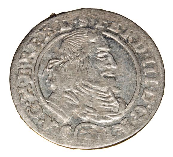 3 krajcary 1656 Ferdynand III Habsburg Śląsk Wrocław