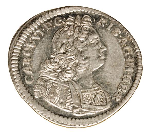3 krajcary 1726 Karol VI Habsburg Śląsk Wrocław