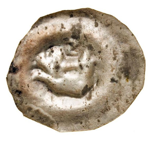 Brakteat Świdnica Dzik z literą S