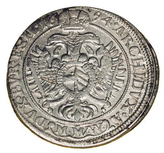 15 krajcarów 1694 Leopold I Habsburg Śląsk Wrocław