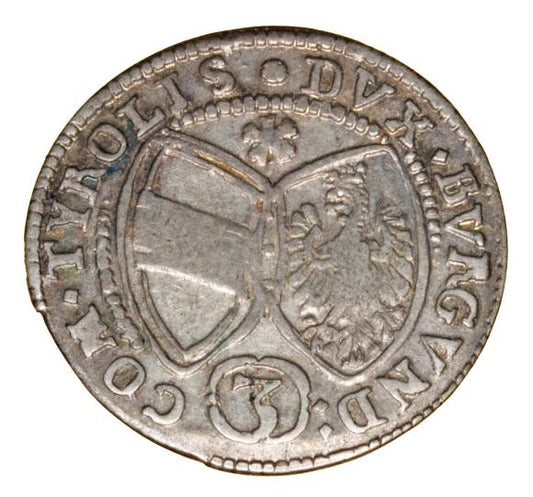 3 krajcary 1641 Ferdynand Karol Austria Tyrol Hall