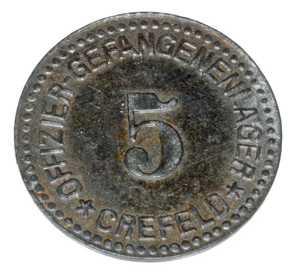 5 fenigów Crefeld oficerski obóz jeniecki