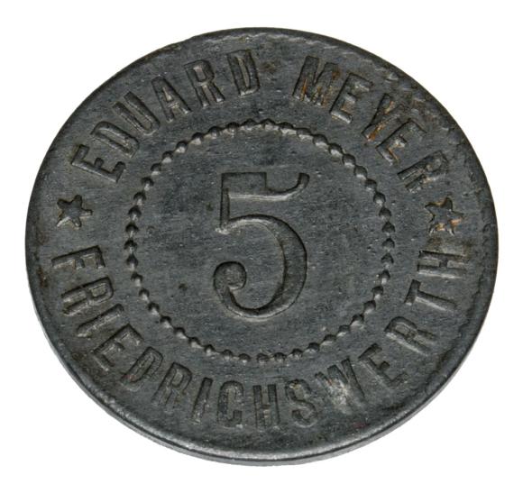 5 fenigów 1918 Gotha Eduard Meyer