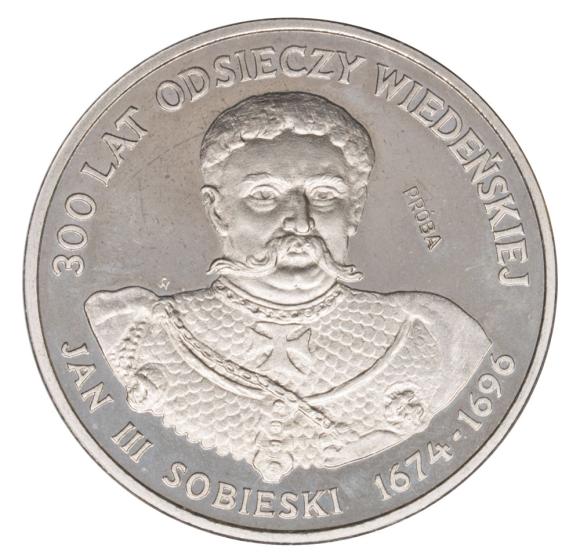 200 złotych 1983 300 Lat Odsieczy Wiedeńskiej nikiel próba
