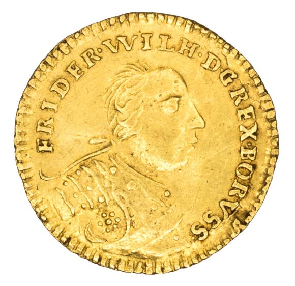 1/2 dukata 1726 Fryderyk Wilhelm Niemcy Berlin