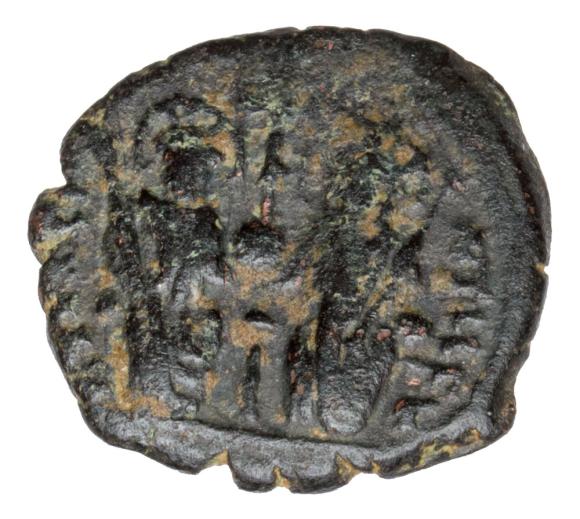 Dekanummium 570-571 Justyn II Bizancjum Antiochia Theoupolis