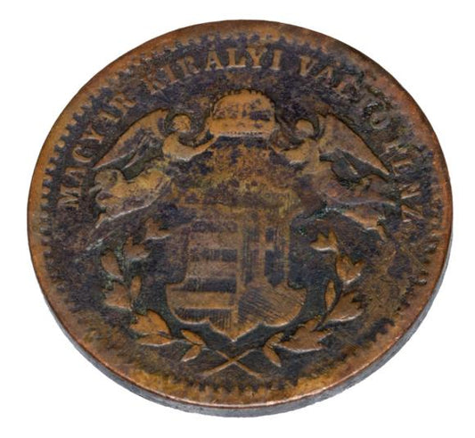 1 krajcar 1868 Franciszek Józef I Węgry Kremnica