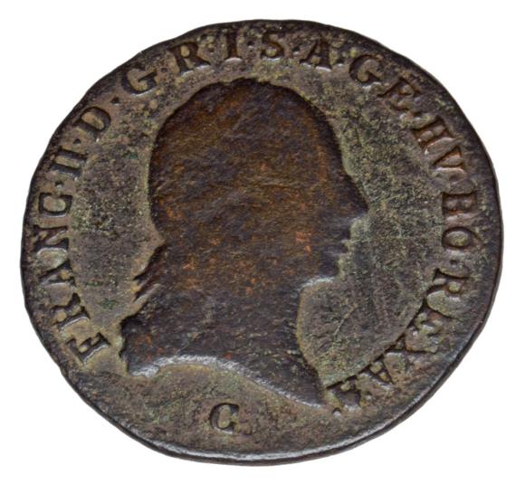 1 krajcar 1800 Franciszek II Habsburg Austria Praga