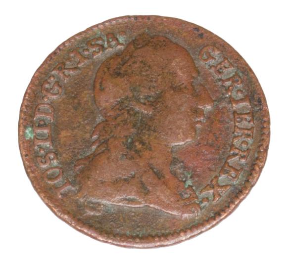 1/4 krajcara 1777 Józef II Habsburg Austria Smolnik