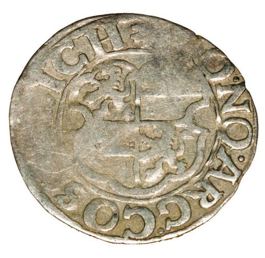 2 krajcary 1592 Rudolf II Niemcy Solms-Lich