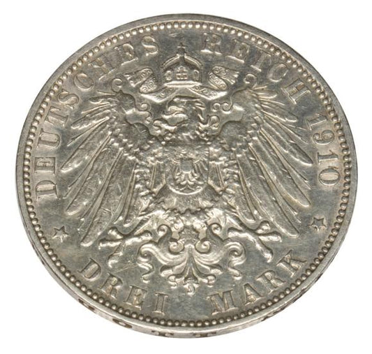 3 marki 1910 Hamburg