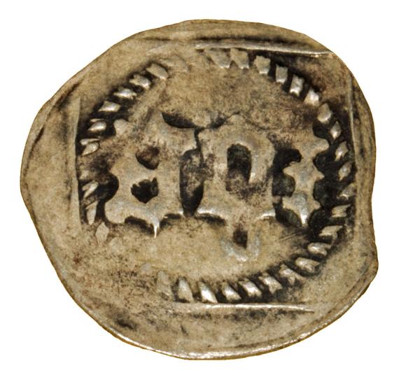 Fenig 1460-1469 Jerzy z Podiebradu i Maciej Korwin Górne Łużyce Zgorzelec