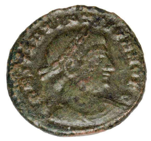 Follis 337-340 Konstantyn II Cesarstwo Rzymskie Kyzikos