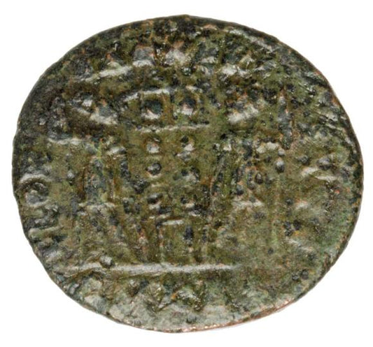 Follis 337-340 Konstantyn II Cesarstwo Rzymskie Kyzikos