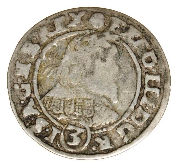 3 krajcary 1648 Ferdynand III Habsburg Śląsk Wrocław