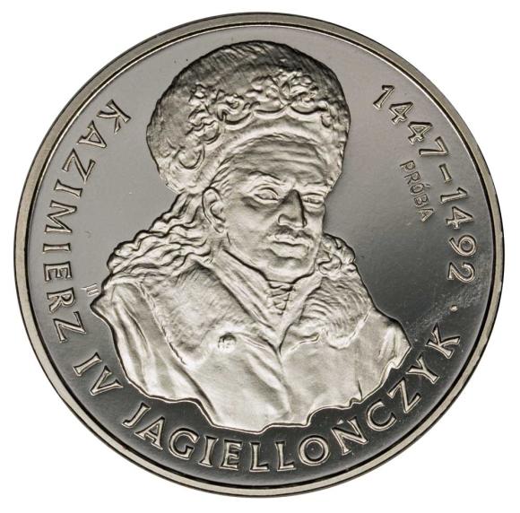 200.000 złotych 1993 Polska Warszawa Kazimierz IV Jagiellończyk próba