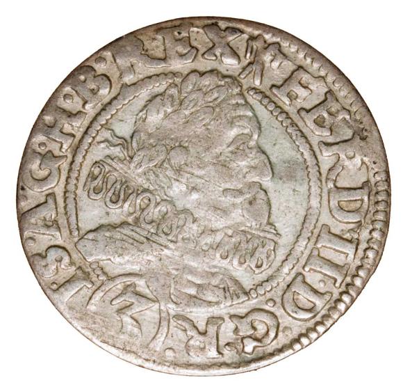 3 krajcary 1629 Ferdynand II Habsburg Śląsk Wrocław