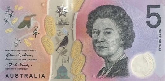 Australia 5 dolarów Parlament 2016 P-62a